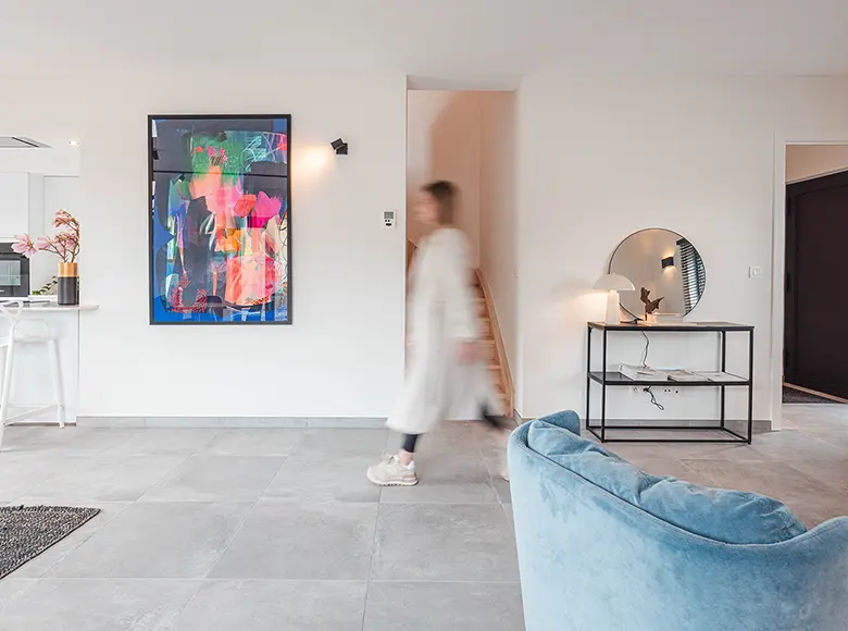 Visite guidée d'un appartement