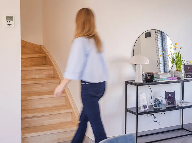Visite guidée d'un appartement