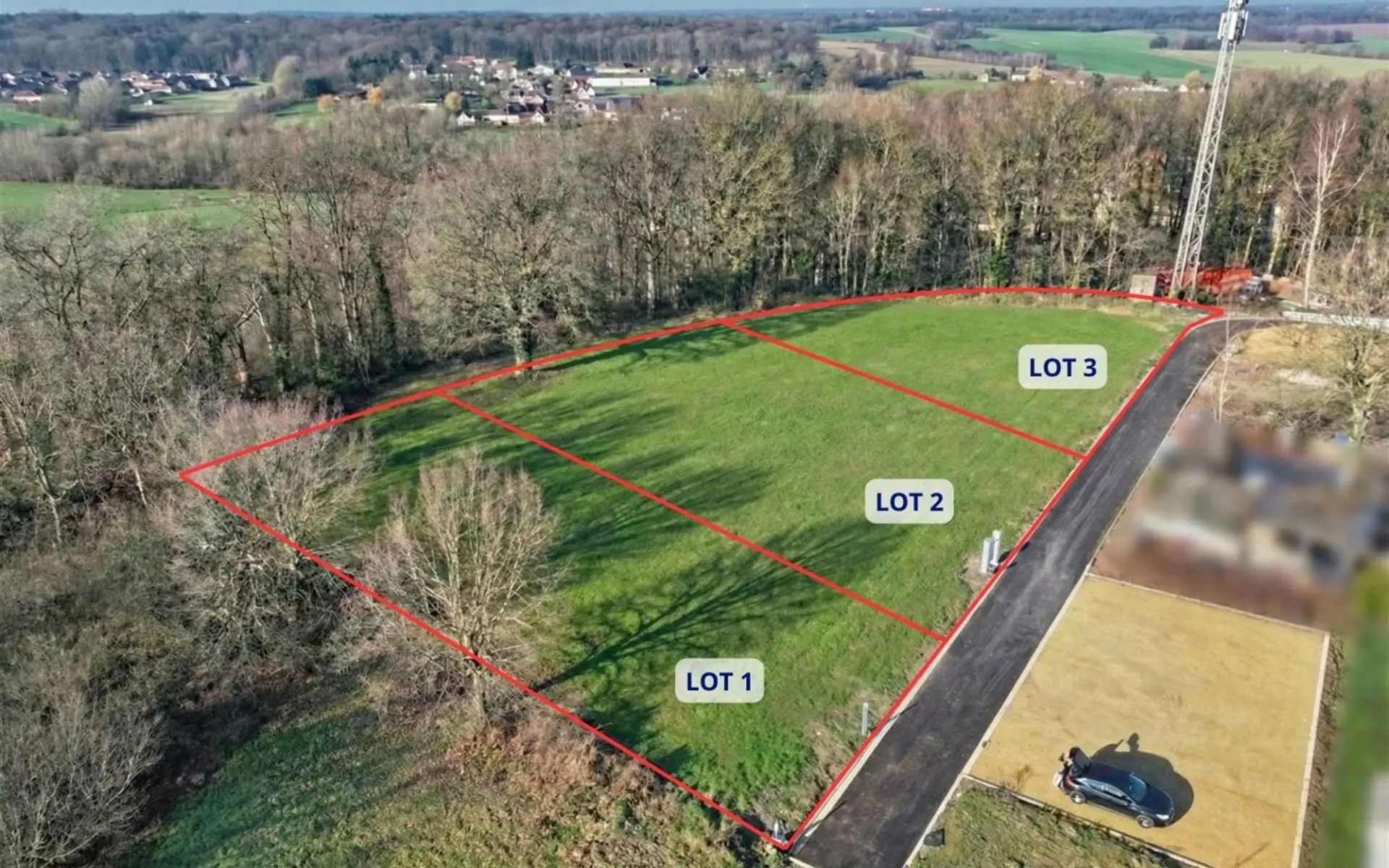 Terrain à bâtir 1325 Chaumont-Gistoux