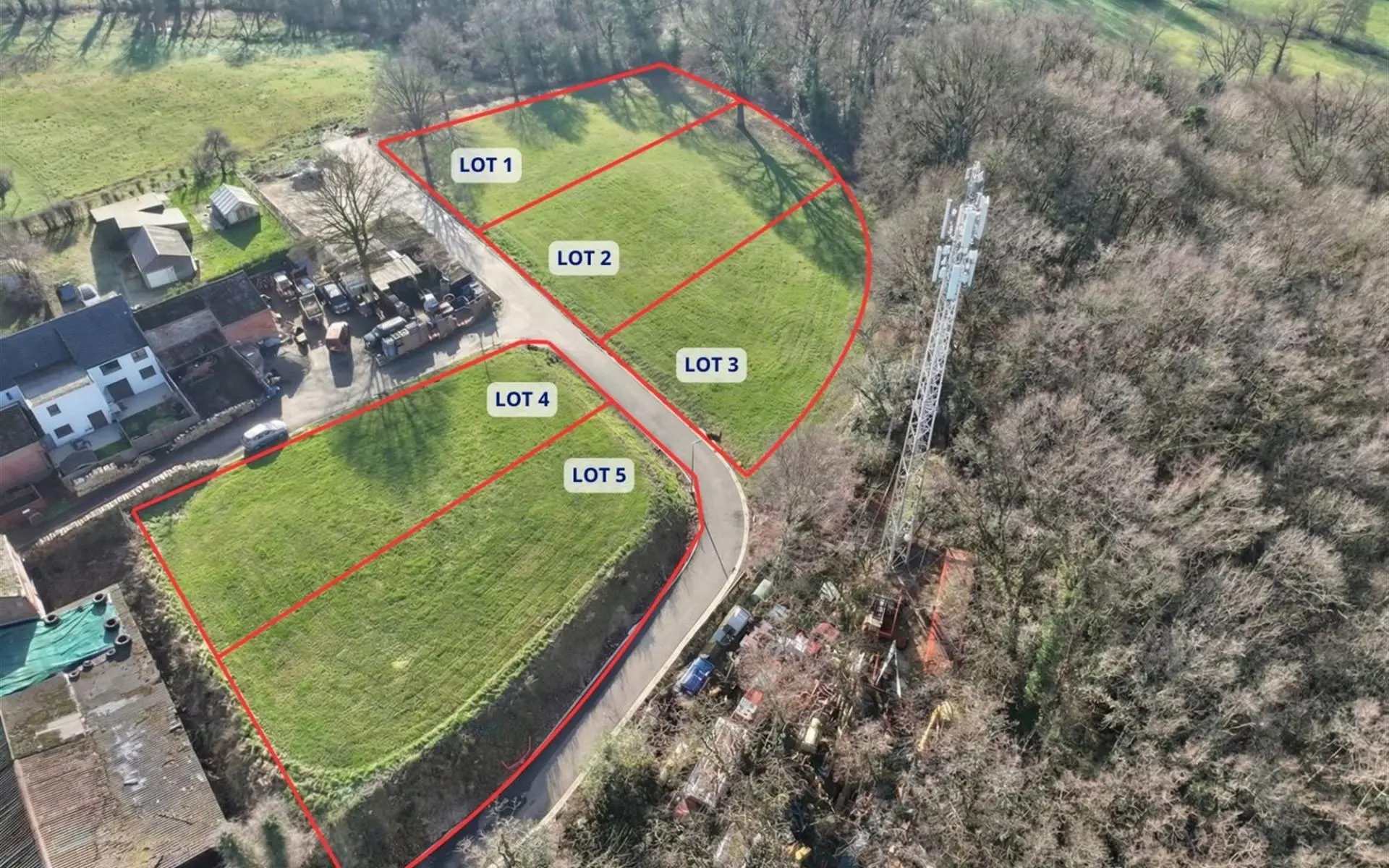 Terrain à bâtir 1325 Chaumont-Gistoux